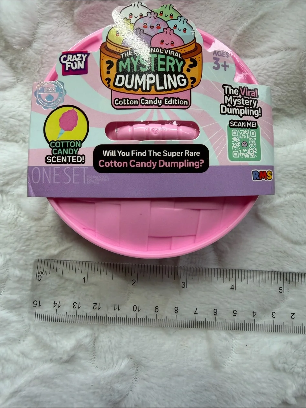 🍭🥟 RMS Crazy Fun – Original Viral Mystery Dumpling | Cotton Candy Edition 💕✨